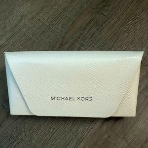 Michael Kors White Sunglasses Case - Case Only